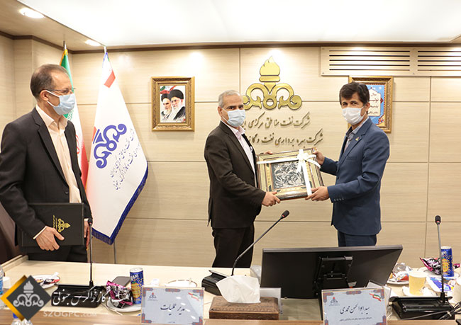 مراسم معارفه مدیر عملیات شرکت بهره برداری نفت و گاز زاگرس جنوبی 8