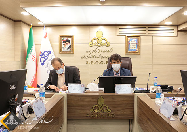 مراسم معارفه مدیر عملیات شرکت بهره برداری نفت و گاز زاگرس جنوبی 9