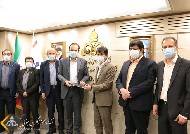 مراسم معارفه رئیس روابط عمومی شرکت بهره برداری نفت و گاز زاگرس جنوبی 15