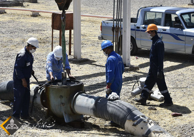 تعمیرات اساسی منطقه عملیاتی خانگیران سرخس 2