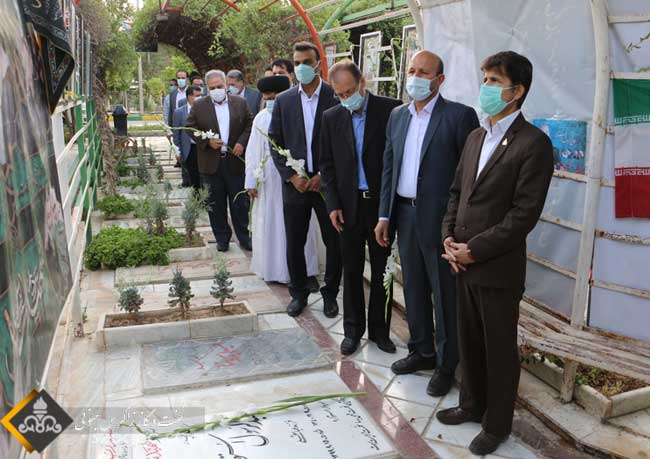 تجدید میثاق مدیران و کارکنان زاگرس جنوبی با شهدا در سالروز آزادسازی خرمشهر 3