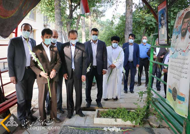 تجدید میثاق مدیران و کارکنان زاگرس جنوبی با شهدا در سالروز آزادسازی خرمشهر 4