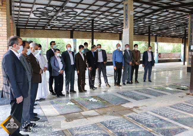 تجدید میثاق مدیران و کارکنان زاگرس جنوبی با شهدا در سالروز آزادسازی خرمشهر 6