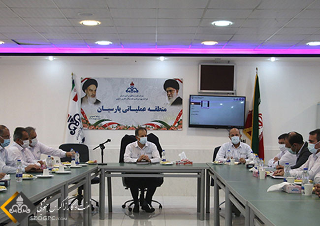 مراسم تکریم و معارفه رئیس منطقه عملیاتی پارسیان برگزار شد