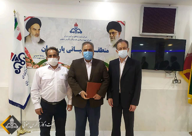 مراسم تکریم و معارفه رئیس منطقه عملیاتی پارسیان برگزار شد 9