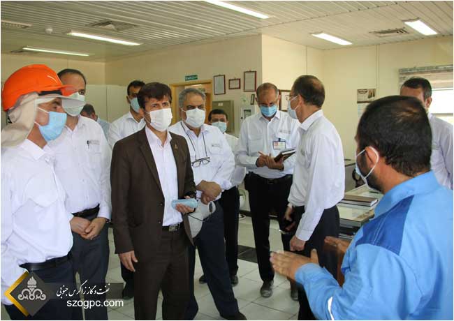 بازید مدیرعامل زاگرس جنوبی از منطقه عملیاتی پارسیان