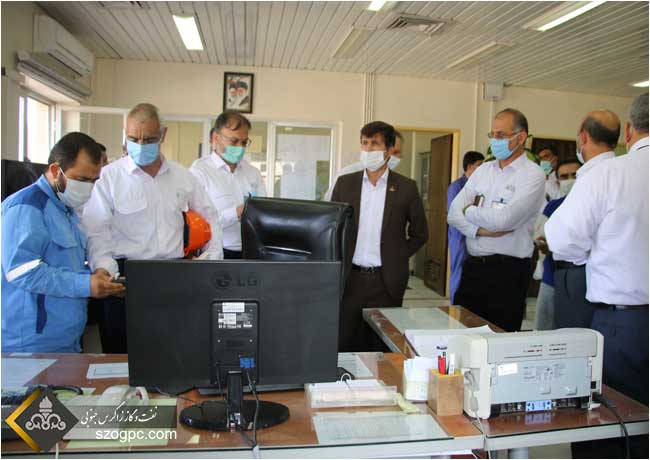 بازید مدیرعامل زاگرس جنوبی از منطقه عملیاتی پارسیان