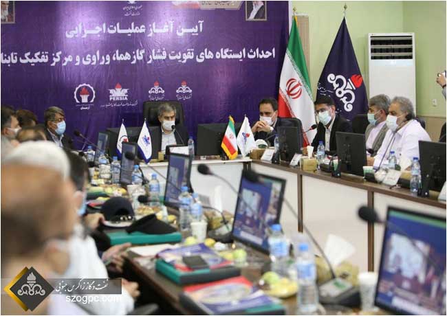 گزارش تصویری عملیات اجرایی طرح نگهداشت تولید سه میدان گازی هما، وراوی و تابناک