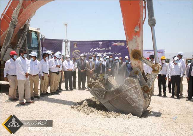 گزارش تصویری عملیات اجرایی طرح نگهداشت تولید سه میدان گازی هما، وراوی و تابناک
