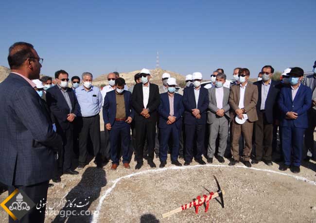 گزارش تصویری آغاز عملیات اجرایی طرح‌ احداث ایستگاه‌ تقویت فشار گاز هما 2