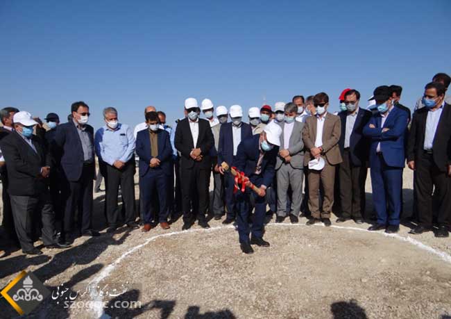 گزارش تصویری آغاز عملیات اجرایی طرح‌ احداث ایستگاه‌ تقویت فشار گاز هما 4