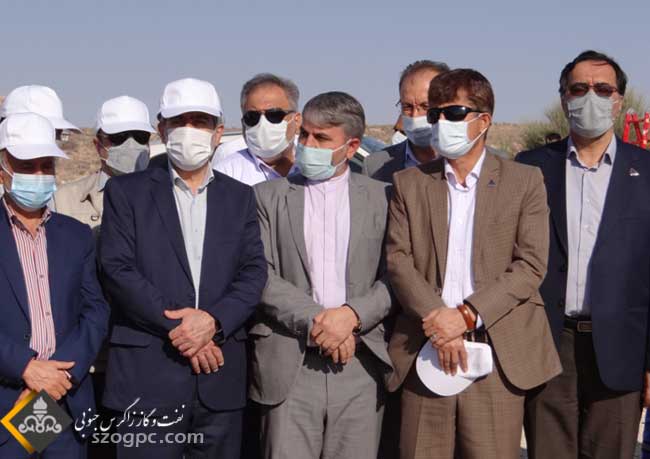 گزارش تصویری آغاز عملیات اجرایی طرح‌ احداث ایستگاه‌ تقویت فشار گاز هما 10