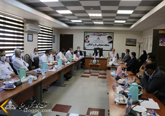 تعمیرات اساسی منطقه عملیاتی نار و کنگان 1400 9