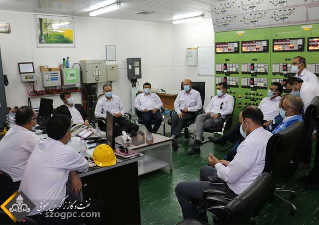 تعمیرات اساسی منطقه عملیاتی نار و کنگان 1400 12