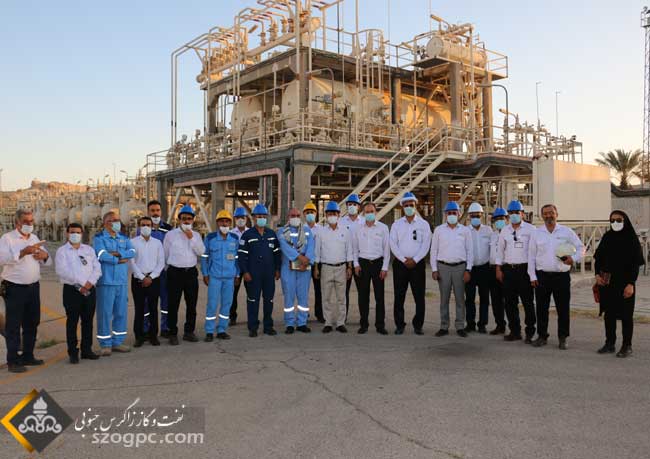 تعمیرات اساسی منطقه عملیاتی نار و کنگان 1400 16