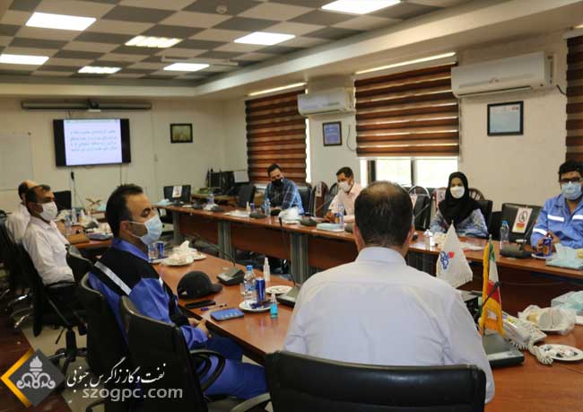 جلسه کارگروه محیط زیست شرکت نفت مناطق مرکزی 3