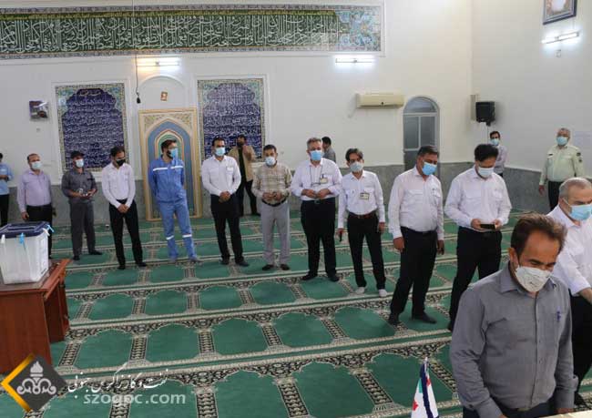 حضور پر شور کارکنان زاگرس جنوبی در سیزدهمین دوره انتخابات ریاست جمهوری 5