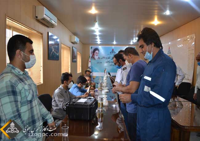 حضور پر شور کارکنان زاگرس جنوبی در سیزدهمین دوره انتخابات ریاست جمهوری 12