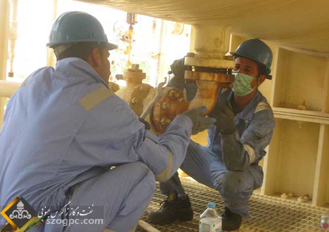 تعمیرات اساسی مرکز تفکیک گاز کنگان سه 4