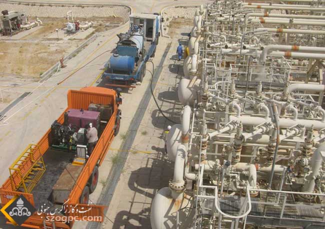 تعمیرات اساسی مرکز تفکیک گاز کنگان سه 5
