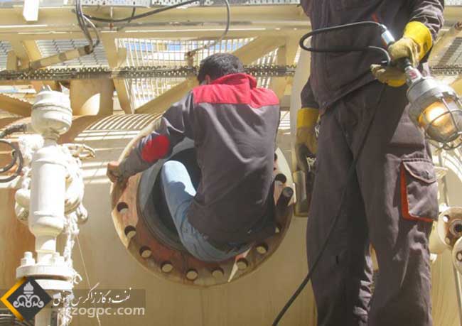 تعمیرات اساسی مرکز تفکیک گاز کنگان سه 8