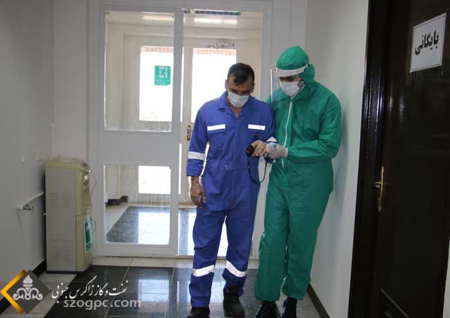 برگزاری دو مانور  شناسایی و مقابله با شیوع ویروس کرونا در منطقه عملیاتی پارسیان 4