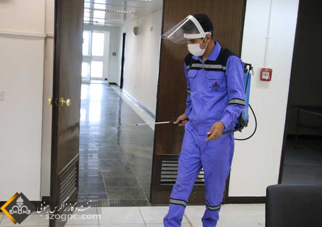 برگزاری دو مانور  شناسایی و مقابله با شیوع ویروس کرونا در منطقه عملیاتی پارسیان 7