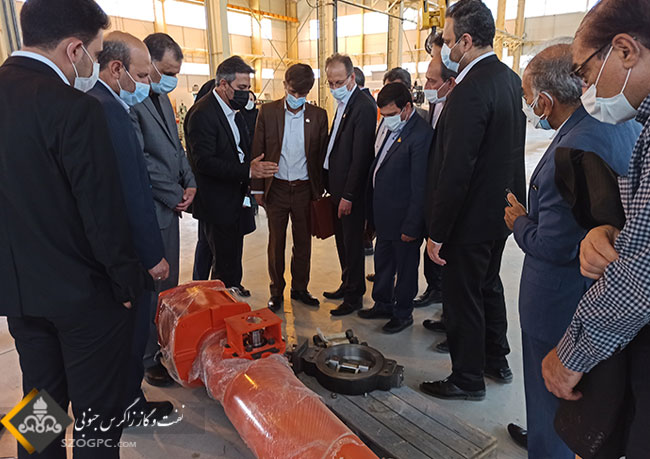 بازدید مدیرعامل زاگرس جنوبی از شرکت های سازنده تجهیزات صنعت نفت در منطقه ویژه اقتصادی شیراز 2