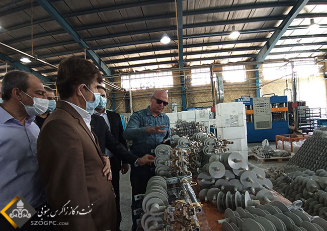 بازدید مدیرعامل زاگرس جنوبی از شرکت های سازنده تجهیزات صنعت نفت در منطقه ویژه اقتصادی شیراز 4