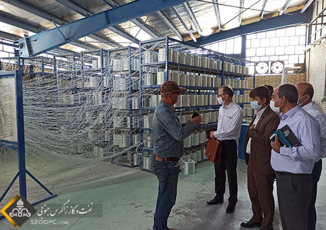 بازدید مدیرعامل زاگرس جنوبی از شرکت های سازنده تجهیزات صنعت نفت در منطقه ویژه اقتصادی شیراز 5