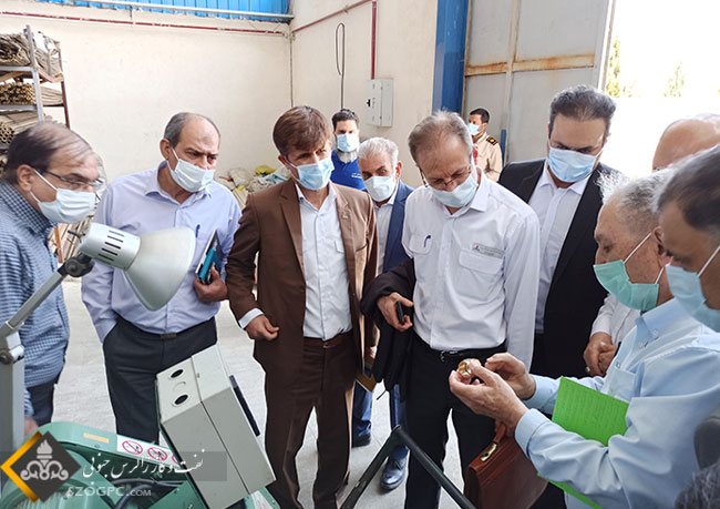 بازدید مدیرعامل زاگرس جنوبی از شرکت های سازنده تجهیزات صنعت نفت در منطقه ویژه اقتصادی شیراز 7