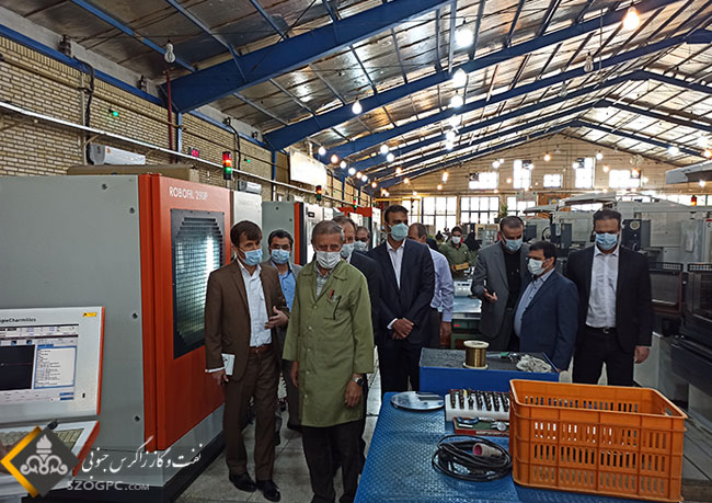 بازدید مدیرعامل زاگرس جنوبی از شرکت های سازنده تجهیزات صنعت نفت در منطقه ویژه اقتصادی شیراز 12