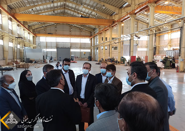 بازدید مدیرعامل زاگرس جنوبی از شرکت های سازنده تجهیزات صنعت نفت در منطقه ویژه اقتصادی شیراز 14