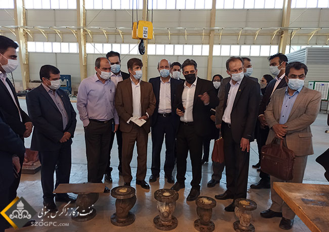بازدید مدیرعامل زاگرس جنوبی از شرکت های سازنده تجهیزات صنعت نفت در منطقه ویژه اقتصادی شیراز 16
