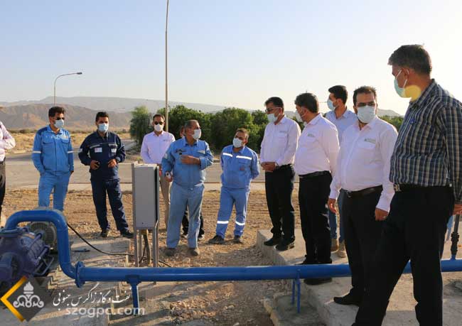 شبکه آبیاری تحت فشار فضای سبز منطقه عملیاتی آغار و دالان 3