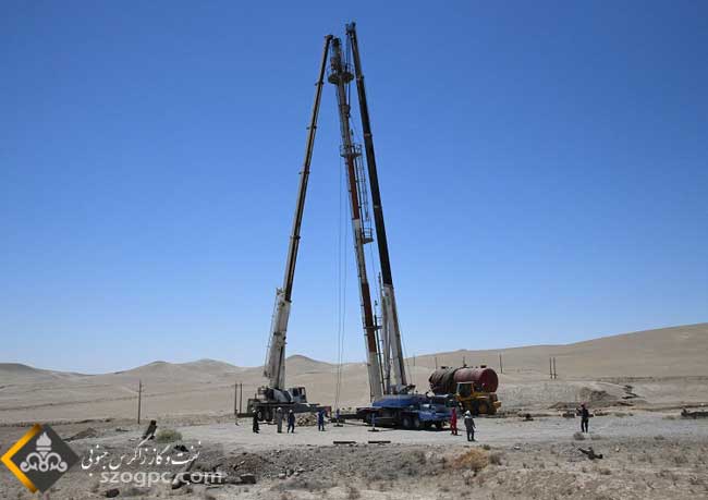 عملیات برچیدن مشعل ۴۲ متری چاه 1