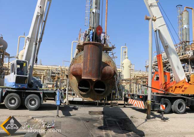 در گرمترین تابستان سال‌های اخیر تعمیرات اساسی پالایشگاه گازی فراشبند بی وقفه ادامه دارد 16