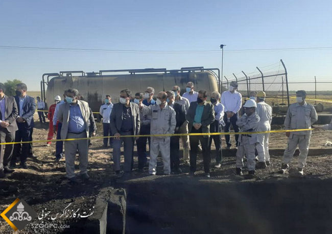 مدیرعامل شرکت نفت مناطق مرکزی ایران عازم منطقه چشمه خوش شد 1