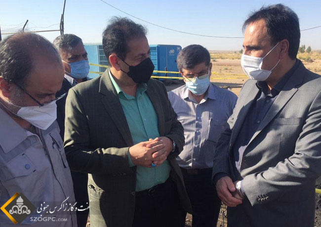 مدیرعامل شرکت نفت مناطق مرکزی ایران عازم منطقه چشمه خوش شد