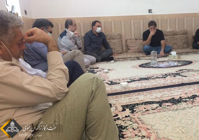 مدیرعامل شرکت نفت مناطق مرکزی ایران عازم منطقه چشمه خوش شد 6