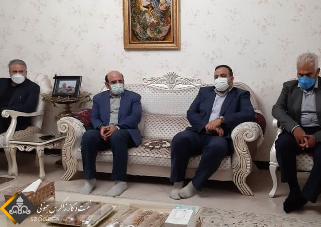 جمعی از مدیران صنعت نفت با خانواده یکی از جانباختگان حادثه چشمه خوش دیدار کردند 4