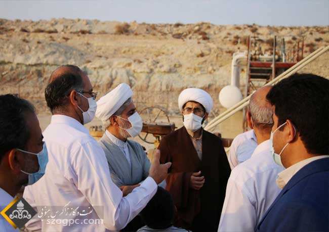 رئیس دادگستری و  دادستان شهرستان لامرد از منطقه عملیاتی پارسیان بازدید کردند 2