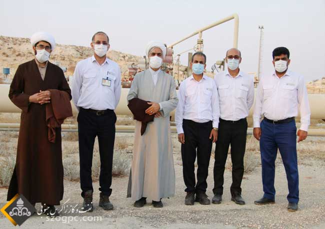 رئیس دادگستری و  دادستان شهرستان لامرد از منطقه عملیاتی پارسیان بازدید کردند 5