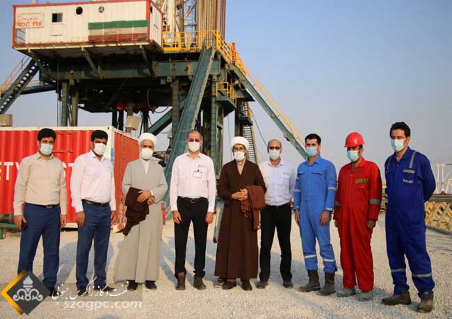 رئیس دادگستری و  دادستان شهرستان لامرد از منطقه عملیاتی پارسیان بازدید کردند 6