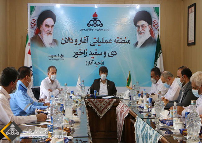 بازدید مدیرعامل زاگرس جنوبی از ناحیه عملیاتی آغار