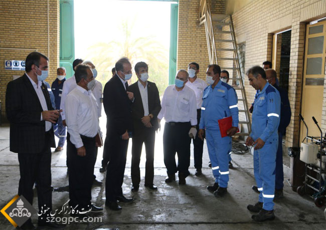 بازدید مدیر عامل و هیات مدیره از منطقه آغار 5