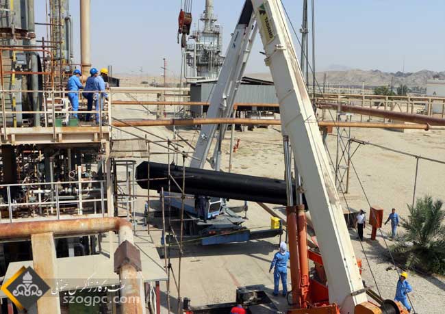 تعمیرات اساسی ریبویلرهای واحد نم زدایی گاز فراشبند 4