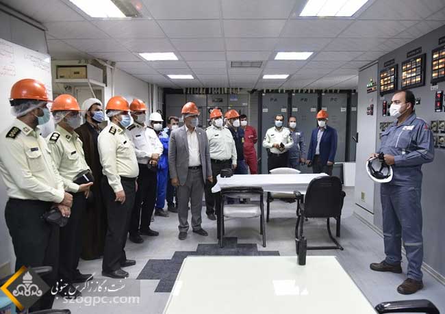 نشست هم اندیشی فرمانده انتظامی شهرستان سرخس با مدیرعامل نفت و گاز شرق 6