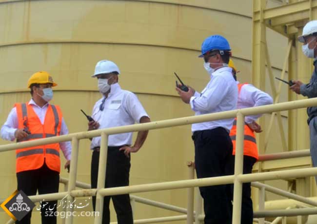 رزمایش آتش سوزی مخزن Onspec 2