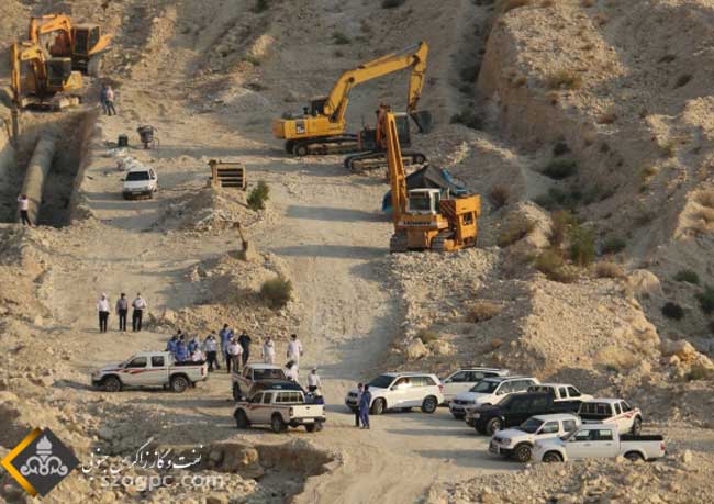 بازدید مدیر عامل از منطقه عملیاتی نار و کنگان 3